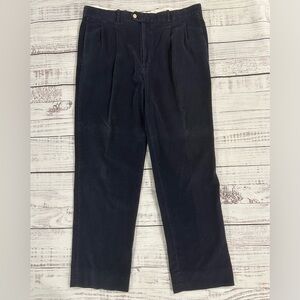 Johnnie Walker Men’s Dark Blue Corduroy Chino Men’s Size 40 Pants Preppy Trouser